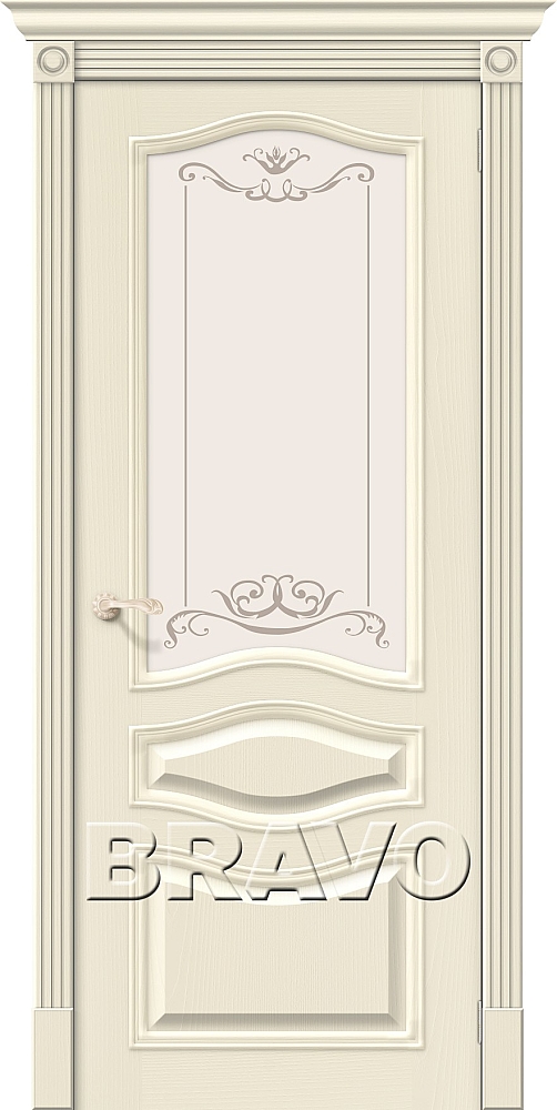 Вуд Классик-51 стекло white art Вуд Классик-51 стекло white art